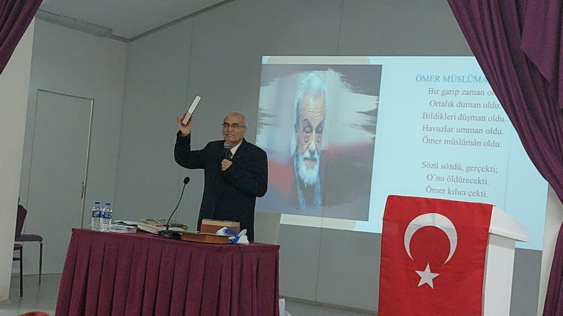 OKULUMUZDA BÜYÜK ÜSTAD NECİP FAZIL'I ANDIK